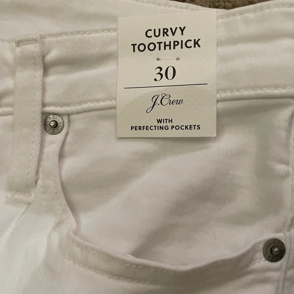 Jcrew Curvy toothpick Jean Size 30 NWT